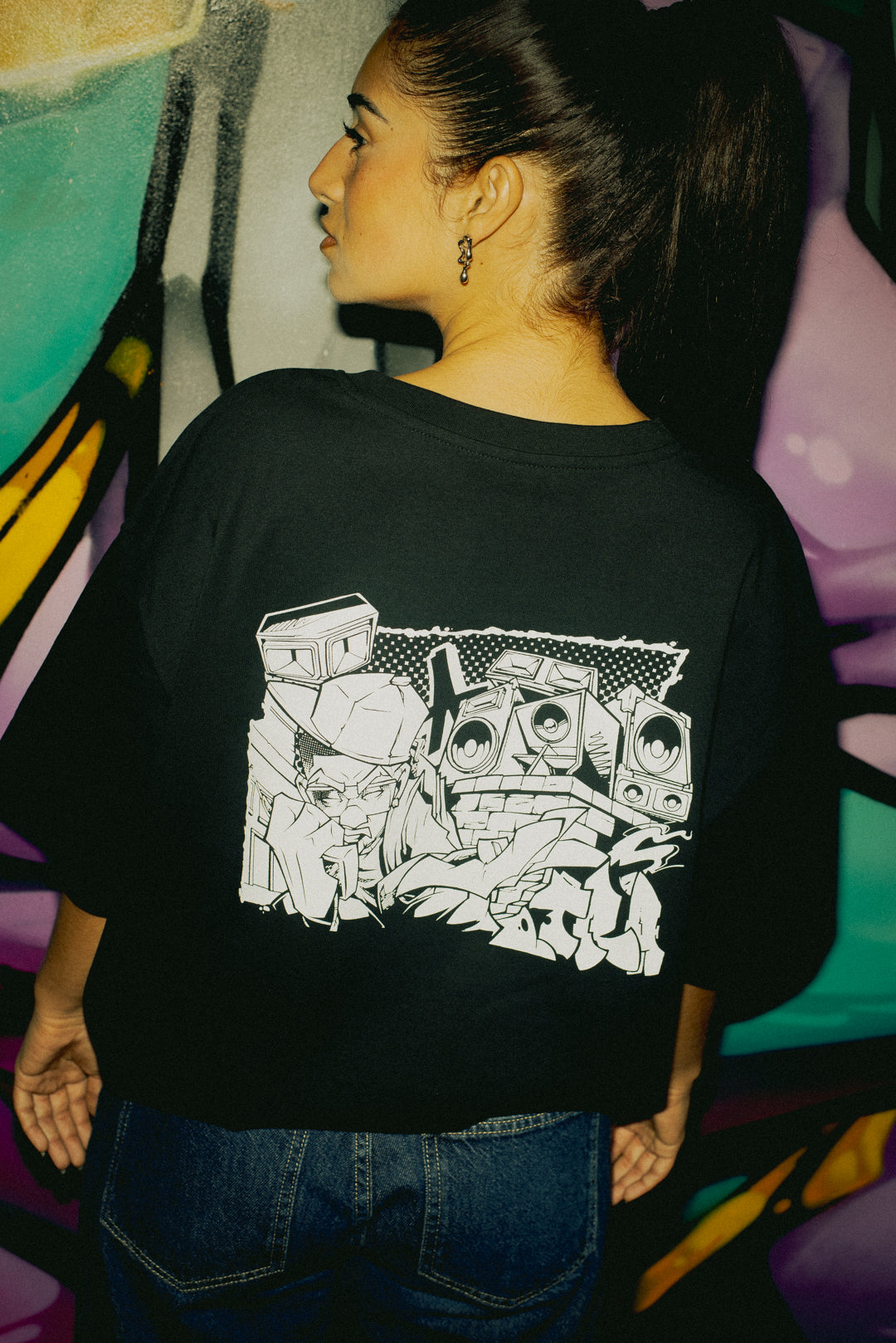 Tragí x JEBA T-Shirt: Black