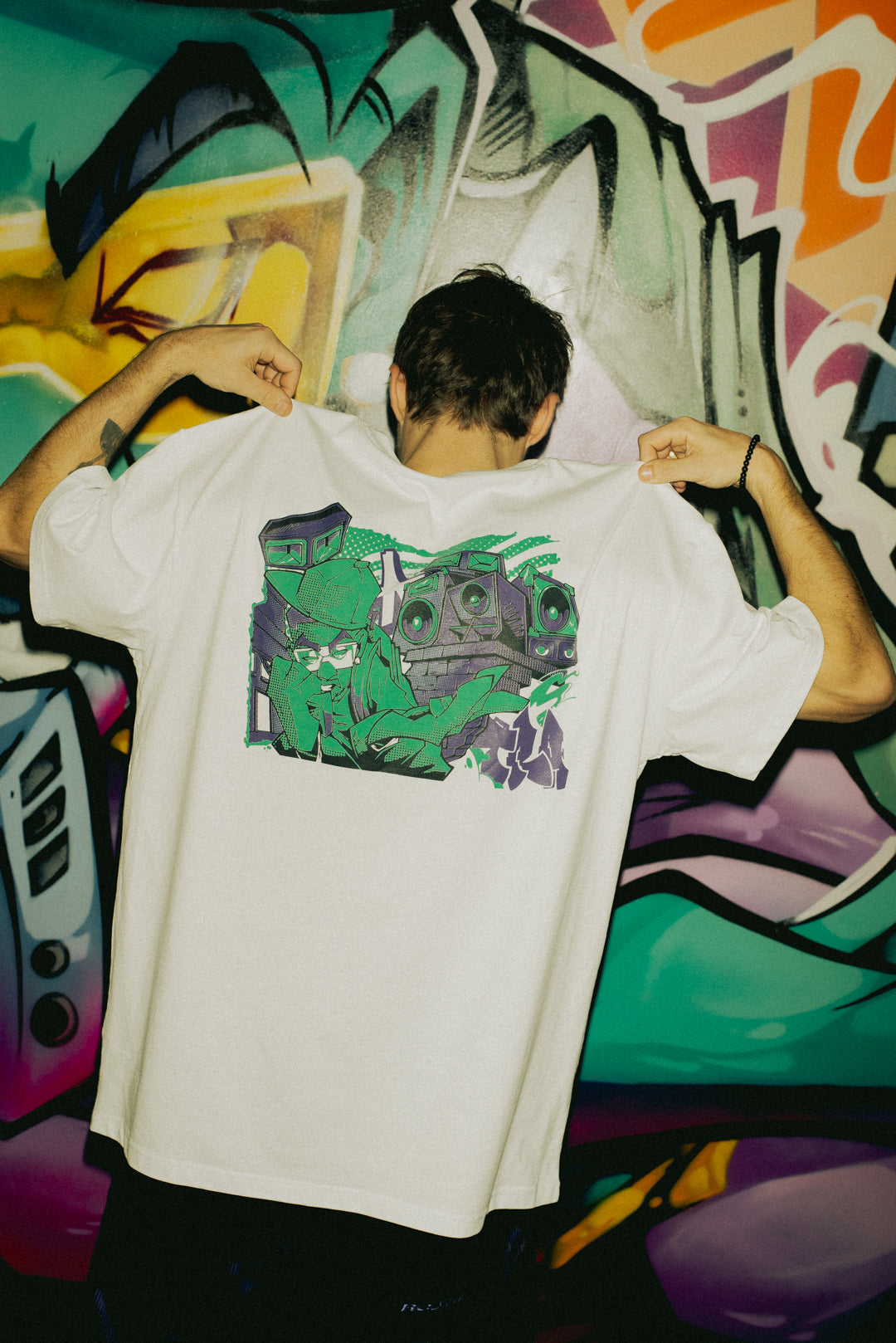 Tragí x JEBA T-Shirt: White